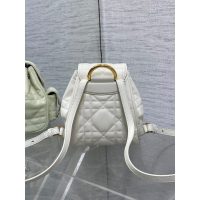 Dior caro series quiled mini drawstring flap backpack full inclusion - 图片 8
