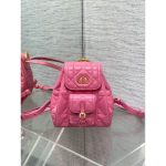 Dior caro series quiled mini drawstring flap backpack full inclusion
