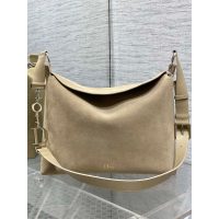 three size Dior suede Diorly commuter tote Bag shoulder flap messenger