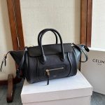 celine medium new luggage handbag practical shopper tote multicolor available - 图片 2