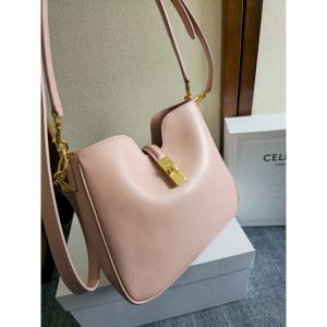 Celine small Camille 16 Soft vintage hobo tote stylish shoulder baguette with dual strap - 图片 5