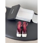 Chanel capped square-toe slingback heel pump sandal size35-40 - 图片 3