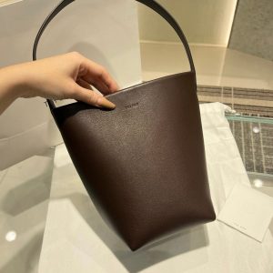 THE ROW Small N/S Park Tote minimalist open buckle handbag multicolor available - 图片 5