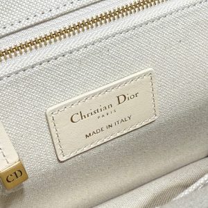 Dior jacquard small booktote travel boarding cabin luggage handbag full boutique inclusion - 图片 9