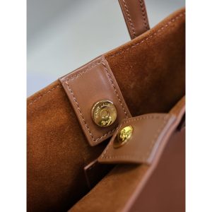 YSL mini shopping toy bucket handbag shoulder crossbody shopper tote with magnetic closure - 图片 5