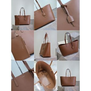 YSL large east-west shoulder shopping tote functional travel carrycall handbag luggage - 图片 8