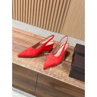 Alaia satin cube wedged slingback pump full boutique inclusion size35-40