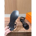 Hermes Marinella flat ankle-strap sandal with Oversized Chaîne d’Ancre size35-40 - 图片 9