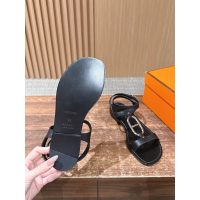 hermes woman's ankle-strap flat sandal beach shoes size35-40 boutqiue inclusion