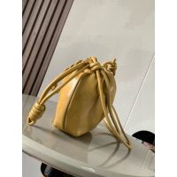 Loewe flamenco drawstring elbow bucket handbag slouchy evening party cosmetic clutch - 图片 6