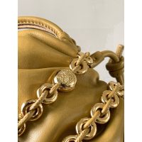 Loewe flamenco drawstring elbow bucket handbag slouchy evening party cosmetic clutch - 图片 8