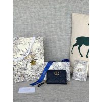 cannage quilted Dior zip coin pouch purse multislots card holder - 图片 8