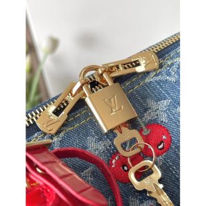 Louis Vuitton Speedy18 Bandoulière designer tote handbag cherry-printing lightweight mini shopper to - 图片 7