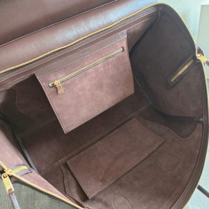 celine large new luggage handbag convertible shopper tote in lambskin - 图片 7