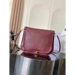 Celine Soft Triomphe Bessace flap satchel casual shoulder crossbody sling bag