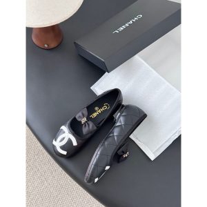 Chanel lambskin Mary Jane ballet Flats pump size35-40