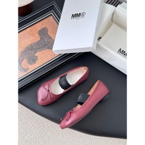 Maison Margiela anatomic Mary Jane flat ballet shoes leather slide pump slipon size35-40 - 图片 5