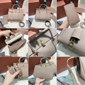 Loro Piana Sesia worker commuter briefcase laptop document handbag with padlock closure - 图片 9
