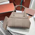Loro Piana small Bale handbag convertible travel shopper tote with zipper coin pouch