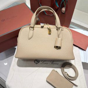 Loro Piana small needle bag slouchy Gym bowling handbag boutique inclusion - 图片 5