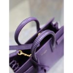 YSL small Sac De Jour structured shopper handbag in Python effect calfskin - 图片 9