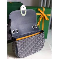 Goyard 233 shoulder crossbody flap messenger saddle bag convertible underarm baguette hobo - 图片 6