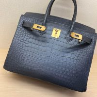 Mate Nile crocodile Her^^m Birkin 30 designer shopper handbag holiday travel keepall luggage - 图片 4