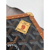 limited edition Goyard ladies DE cube trunk clutch cosmetic case box lipstick holder - 图片 3