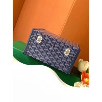 Goyard six-grids watch display box winder jewelry storage case organizer ornament box - 图片 6