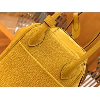 togo Hermes Rose Azalee lindy 26 shoulder tote bag PHW full handmade boutique inclusion