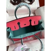 epsom hermes birkin 30 handbag with horse charm GHW full handmade/boutique inclusion