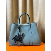 togo Her^^m Garden party holiday carryall travel luggage laptop document handbag handmade stitch - 图片 8