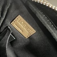 Loewe unisex military messenger flap shoulder crossbody case camera bag full inclusion - 图片 5