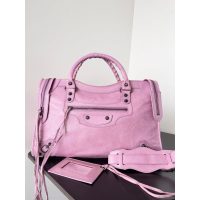 large Balenciaga City tote holiday resort beach bag weekend travel luggage Italy quality