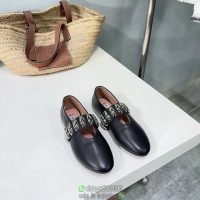 Alaia ladies Mary Jane boat shoes flat ballet dancing shoes daily casual pump size35-42 - 图片 2