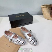 Alaia breathable flat ballet shoes Mary Jane boat slip-on daily walking pump size35-42 - 图片 4