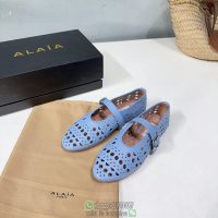 Alaia Mary Jane boat slip-on breathable flat ballet shoes daily walking pump size35-42