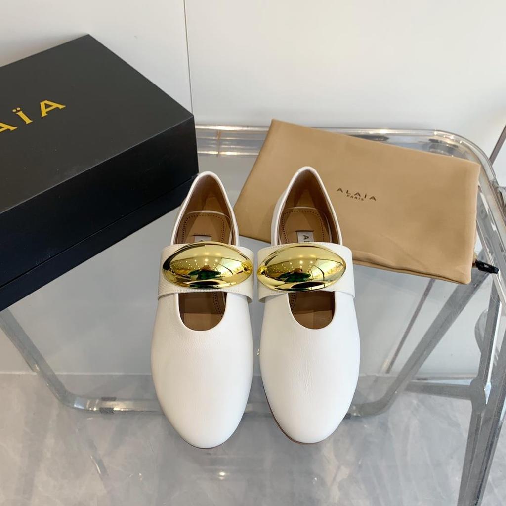 ph-11134201-820l4-mqspe6pwth4z67.jpg ALAIA daily Mary Jane ballerine flat shoes casual slip-on pump trendy excessior shoes size35-40 - 图片 1