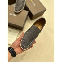 LP suede couple shoes flat slide loafer slip-on casual daily pump walking shoes size35-45 - 图片 9
