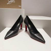 Christian Louboutin plain stiletto pump sandal elegant dancer party footwear size35-42 10cm - 图片 8