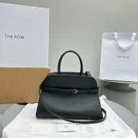 The Row margaux 12 belt shoulder tote holiday carryall handbag luggage resort beach tote - 图片 8