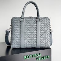 intrecciato BV men's document laptop handbag business briefcase