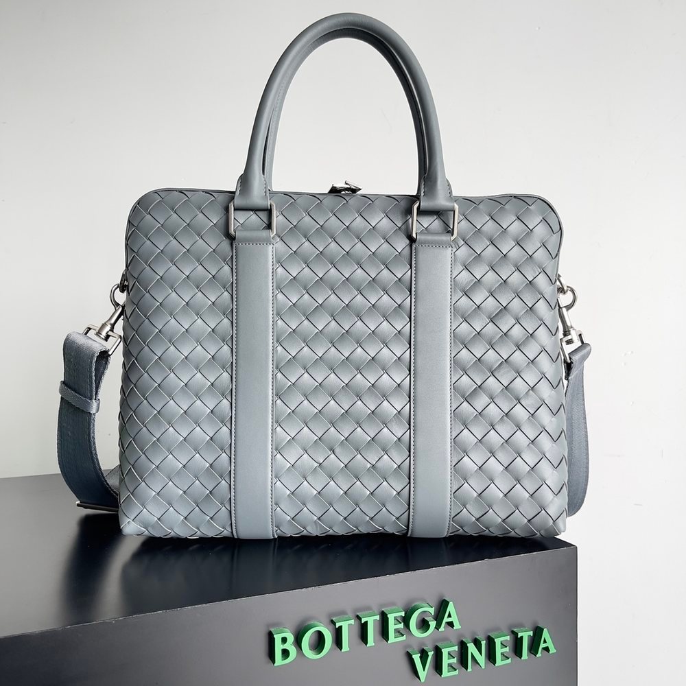 ph-11134201-820l4-mqspkwwdslcbb1.jpg intrecciato BV men's document laptop handbag business briefcase - 图片 1