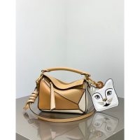 Loewe women's mini puzzle tote tiny shopper travel handbag full inclusion - 图片 8