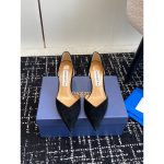 aquazzura suede heel slingback sandal ladies slide heel pump hot girls nightclub shoes size35-40