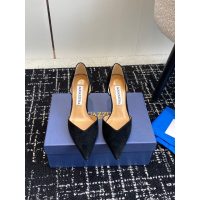 aquazzura suede heel slingback sandal ladies slide heel pump hot girls nightclub shoes size35-40