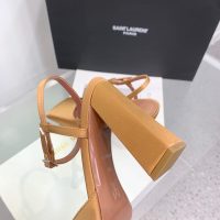 Amina muaddi women's satin heel sandal strapped heel pump slipon dinner party shoes size35-42 9.5cm - 图片 5