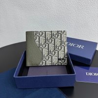 unisex Dior bifold small wallet/multislots card holder/passport holder/coin pouch - 图片 4