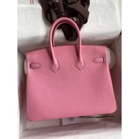 Togo Hermes birkin 25 top-handle handbag GHW full handmade boutique inclusion