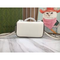 Gucci petite sling crossbody shoulder flap square messenger bag - 图片 5